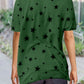 Star Print Crew Neck T-shirt