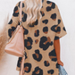 Boyfriend Leopard Print Loose T Shirt