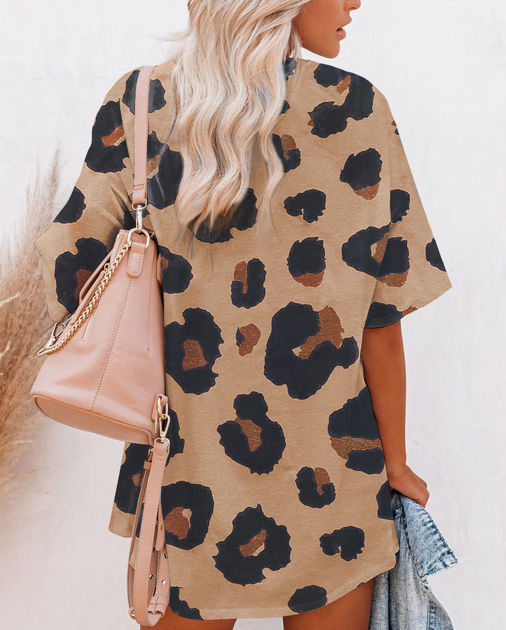 Boyfriend Leopard Print Loose T Shirt