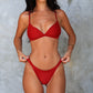 LIBI BIKINI TOP- WINE