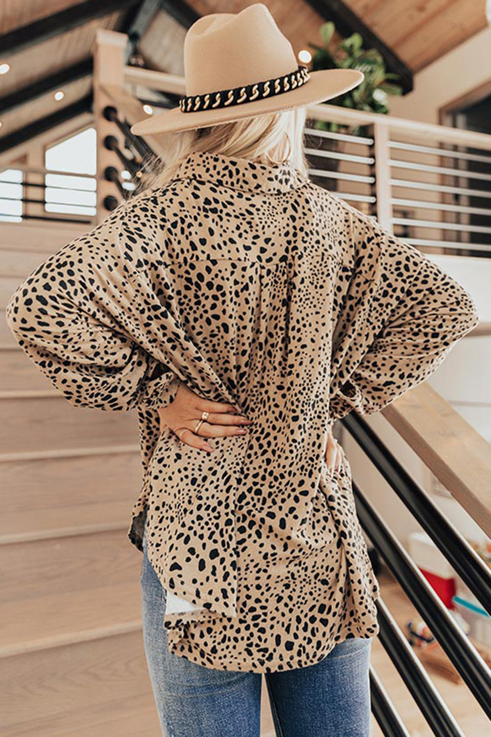 Brown Iced Coffee Life Shift Top