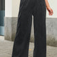 High Waist Pocketed Wide Leg Tencel Jeans