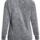 Fleece Asymmetrical Snap Pullover