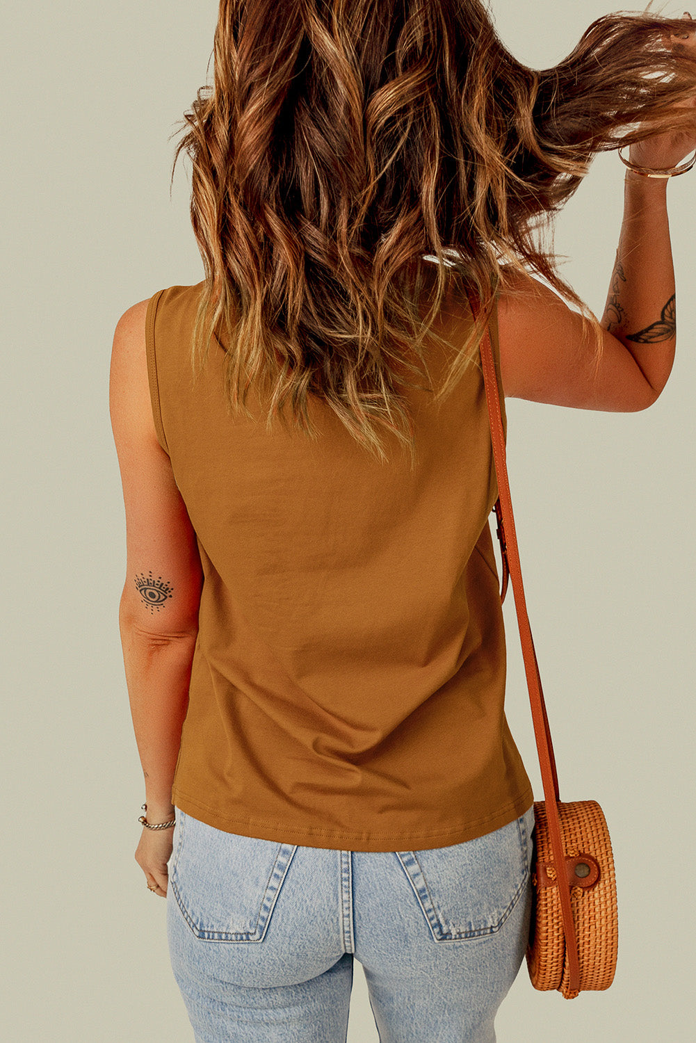 Leopard BABE Graphic Tank Top