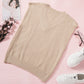 V-Neck Twist Knitted Vest Sweater