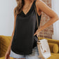 Deep V Neck Loose Tank Top