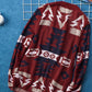 Moraga Pocketed Aztec Cardigan