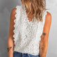 Lace V Neck Tank Top