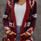 Moraga Pocketed Aztec Cardigan