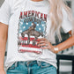 AMERICAN COWBOY WILD WEST Graphic T Shirt