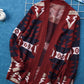 Moraga Pocketed Aztec Cardigan