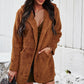 Winter hooded jacket long tops