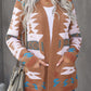 Moraga Pocketed Aztec Cardigan