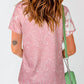 Easter Rabbits Bleached Print Short Sleeve T Shirt