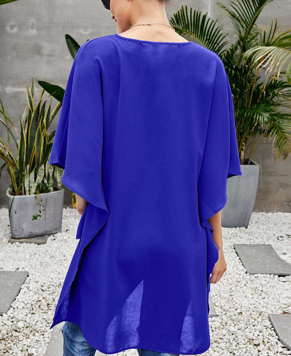 Chic High Low Kimono Top