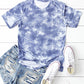 Tie Dye Crew Neck Short Sleeve T-Shirt