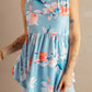 Flowy Blooms Babydoll Tank Top