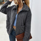Winter thickening warm lapel jacket