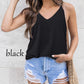 Solid Spaghetti Strap Tank Top