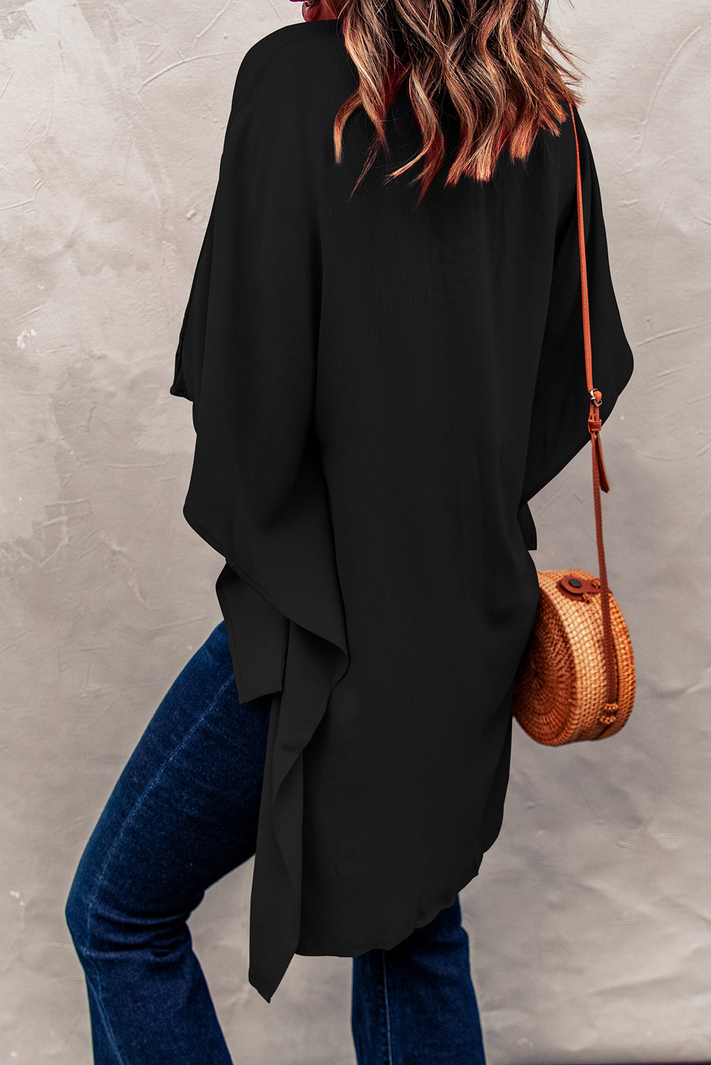 Chic High Low Kimono Top