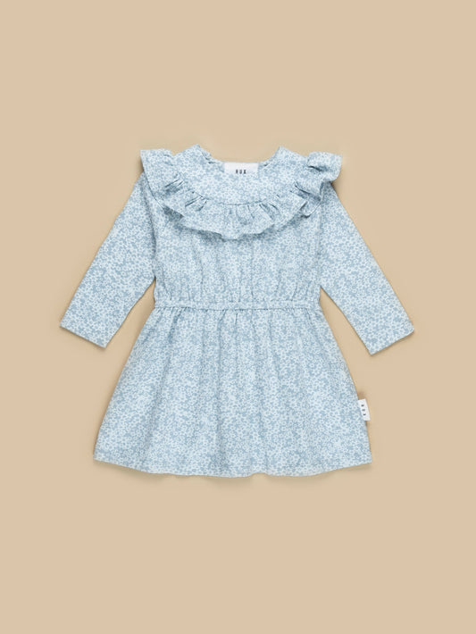 FLORAL BUNNIES FRILL DRESS