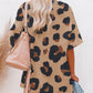 Boyfriend Leopard Print Loose T Shirt