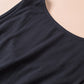Buttons Sleeveless High Waist Mini Dress