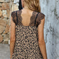 Lace Shoulder Tank Top