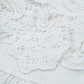 White Lace Splicing Flowy Tank Top