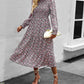 Autumn and winter long-sleeved casual vacation dress