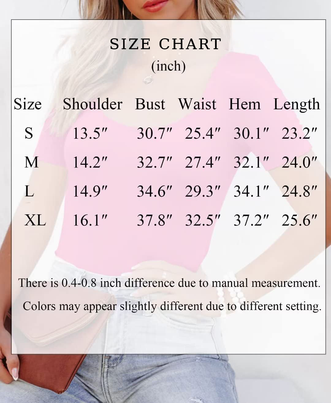 Crew Neck Slim Fitted Casual Basic Top Blouses