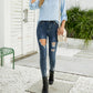 Long-sleeved shirt jacquard fur ball casual loose tops