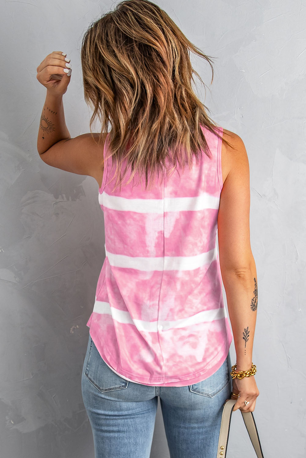 Tie-dye Print Tank Top