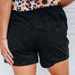 Pocketed Drawstring Casual Shorts