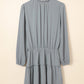V Neck Long Sleeve Ruffle Tiered Mini Dress
