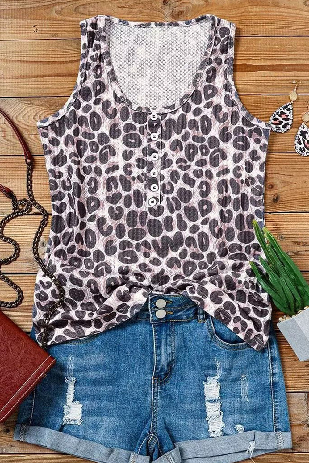Leopard Tank Top
