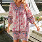 Summer bohemian casual resort style dress
