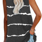 Tie-dye Stripes Tank Top