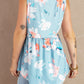 Flowy Blooms Babydoll Tank Top