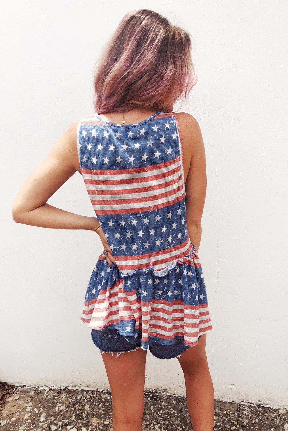 National Flag Flowy Tank