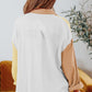Color Block Textured Long Sleeve Shirt with Pocket