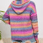 Ombre Kangaroo Pocket Hooded Sweater