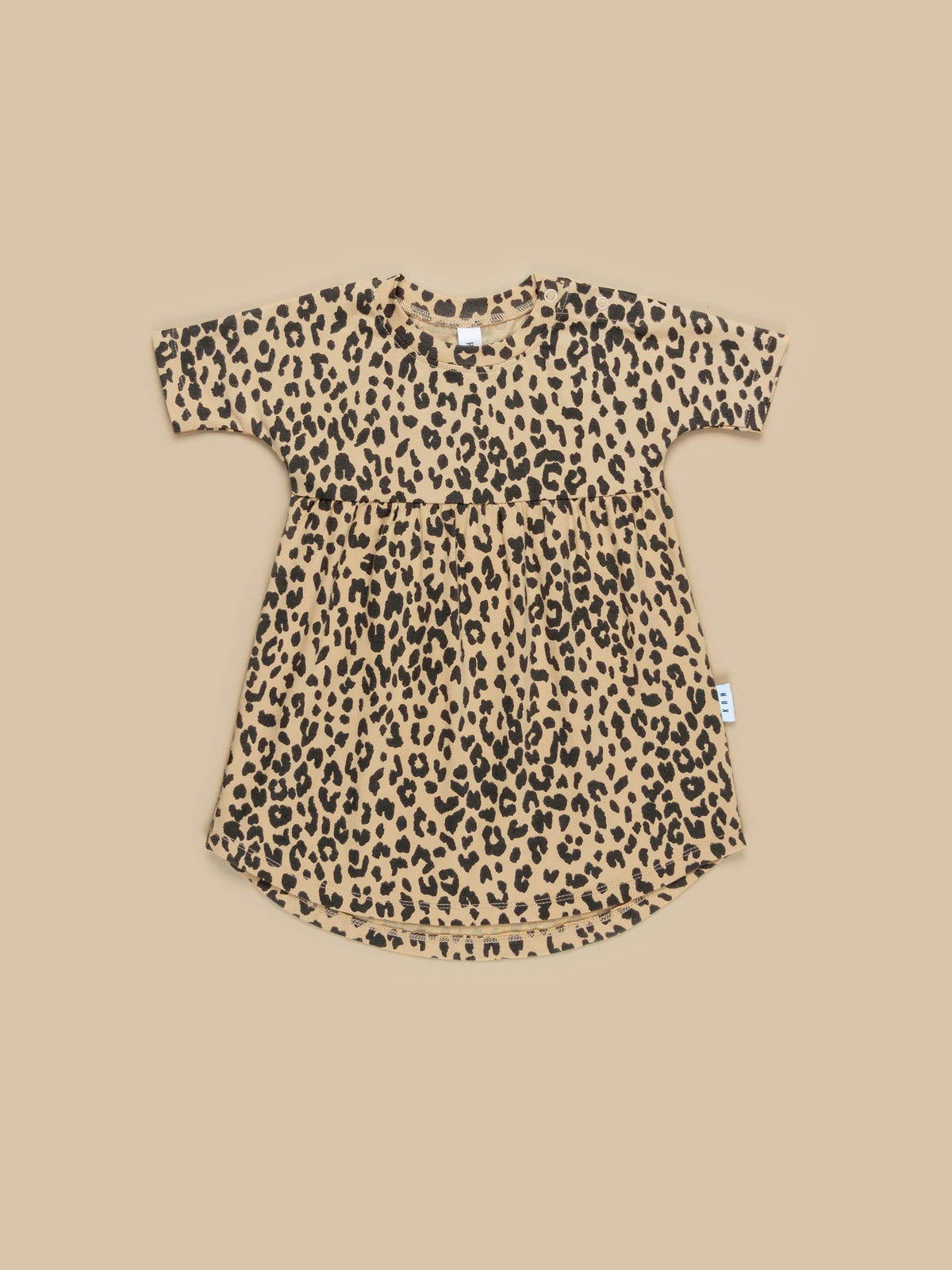 LEOPARD SWIRL DRESS