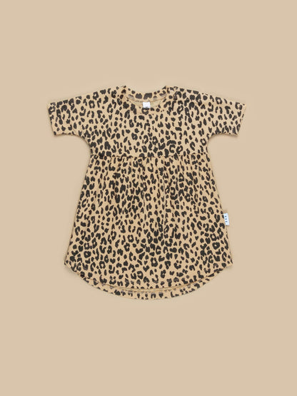 LEOPARD SWIRL DRESS