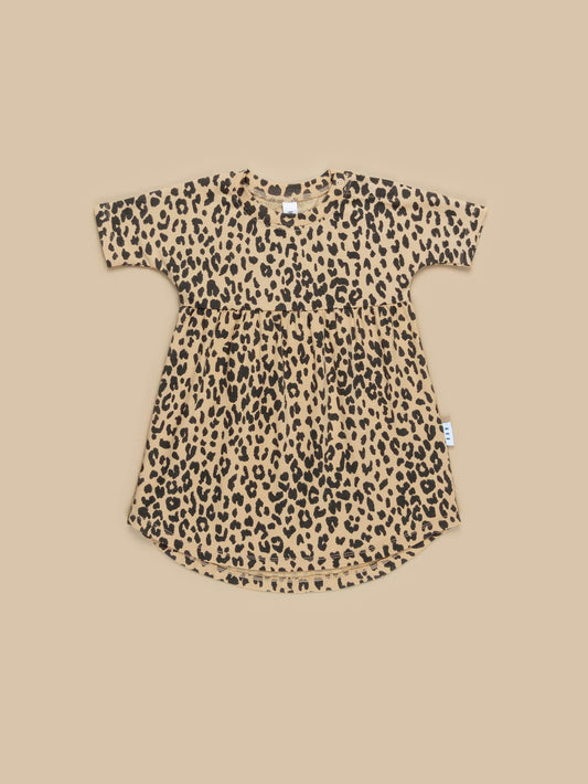 LEOPARD SWIRL DRESS
