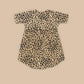 LEOPARD SWIRL DRESS