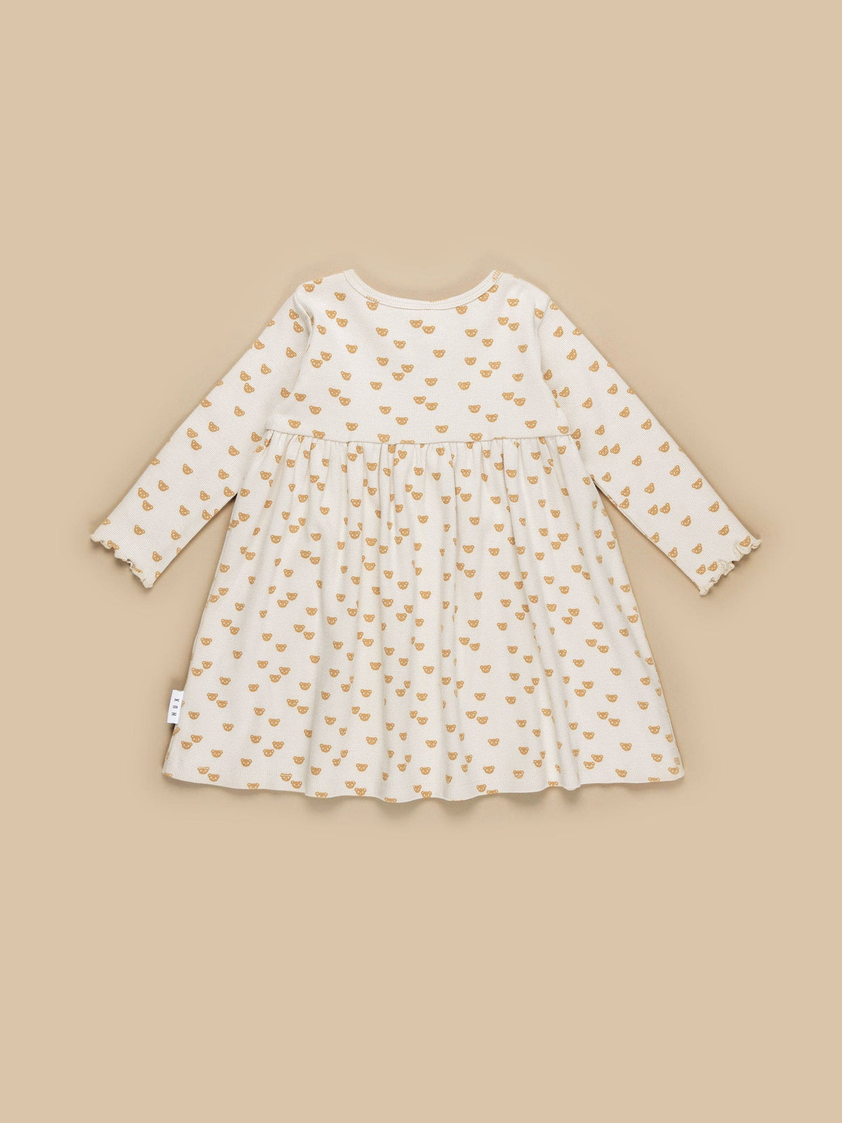 BEARY CUTE RIB DRESS