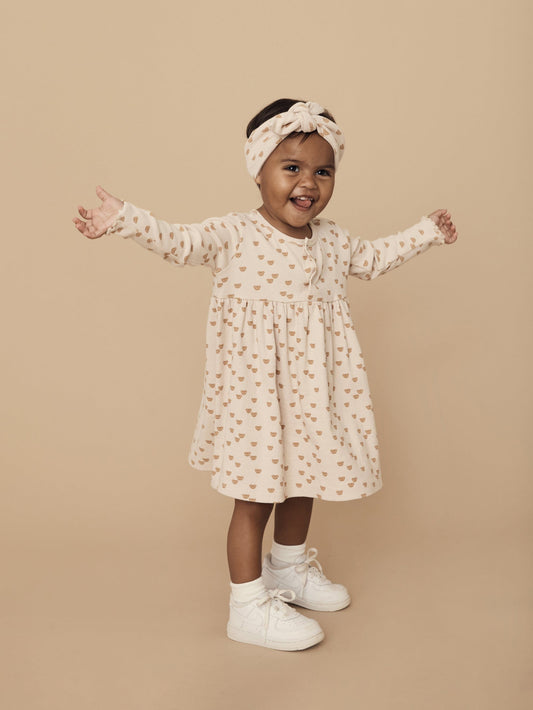 BEARY CUTE RIB DRESS