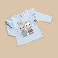 FLUFFY FRIENDS FRILL TOP