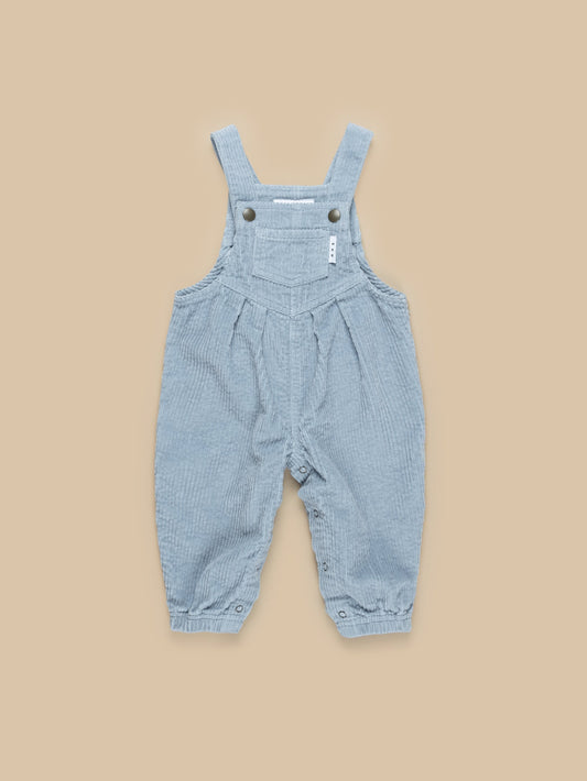 DUSTY BLUE CORD OVERALLS